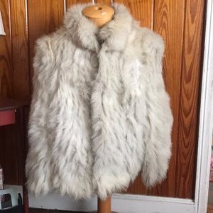SAGA FOX vintage fur coat